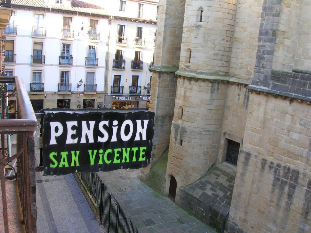 Pension San Vicente Сан-Себастьян Экстерьер фото